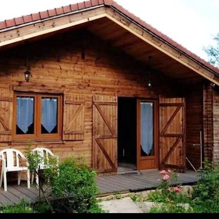Chalet Chaleureux A Louatre Avec Piscine Partagee Exteriör bild